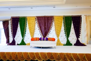 Sangeet Stage Indian Wedding